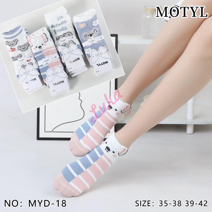 Stopki damskie Motyl MF-006 ALPAKA