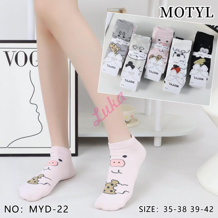Stopki damskie Motyl MYD-21