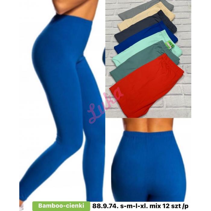 Legginsy damskie bambus NOO-88976