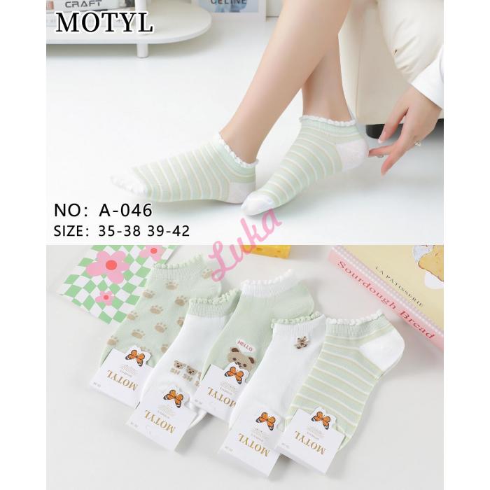Skarpety damskie Motyl A-043
