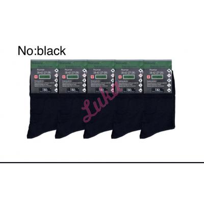 Men's Babmboo Socks D&A A-0 Black