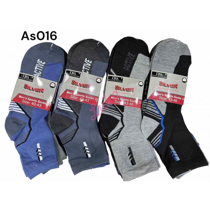 Men's Socks D&A Silver AS-016