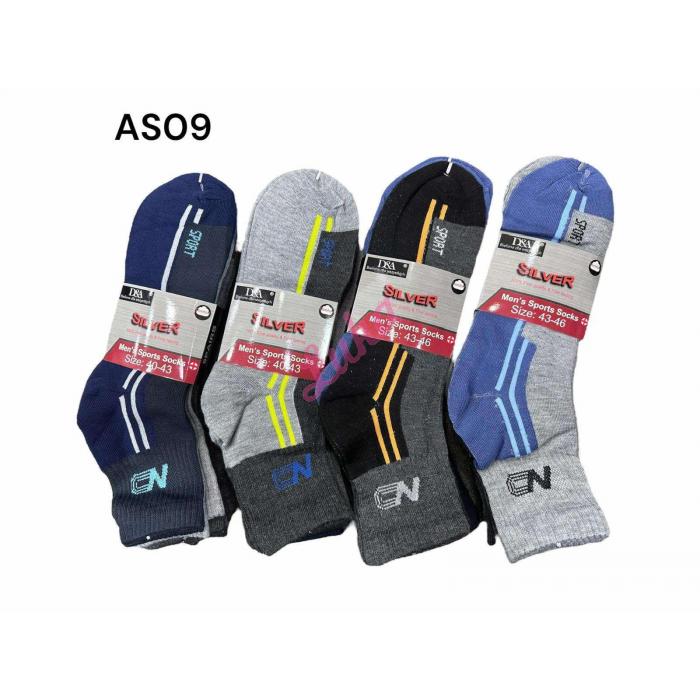 Men's Socks D&A Silver AS-012
