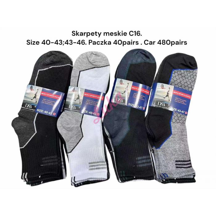 Men's Socks D&A Silver C-01