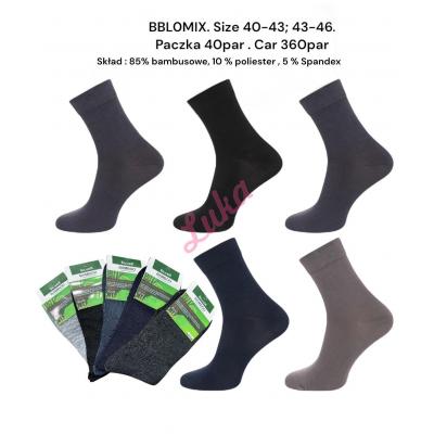 Men's Babmboo Socks Silver BBL-0 mix
