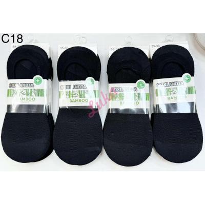 Women's bamboo Low Cut Socks Soxlandia C18-100