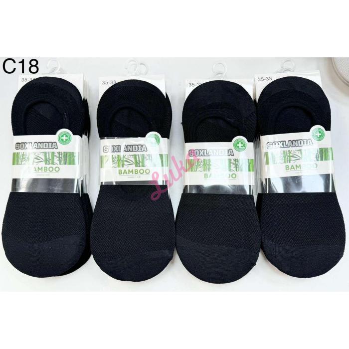 Women's bamboo Low Cut Socks Soxlandia C18-100