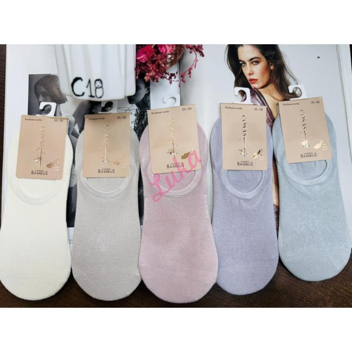 Women's low cut socks Soxlandia bamboo C18-402