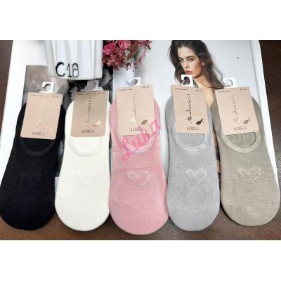 Women's low cut socks Soxlandia bamboo C18-403