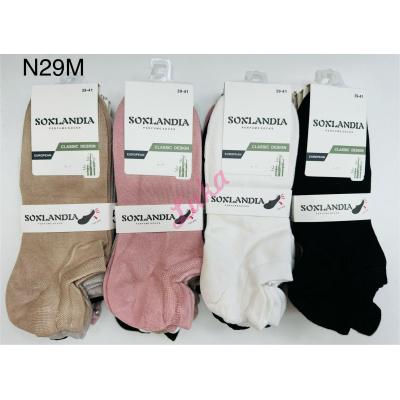 Women's low cut socks Soxlandia bamboo C18-404