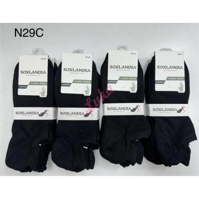 Women's low cut socks Soxlandia bamboo C18-N29M