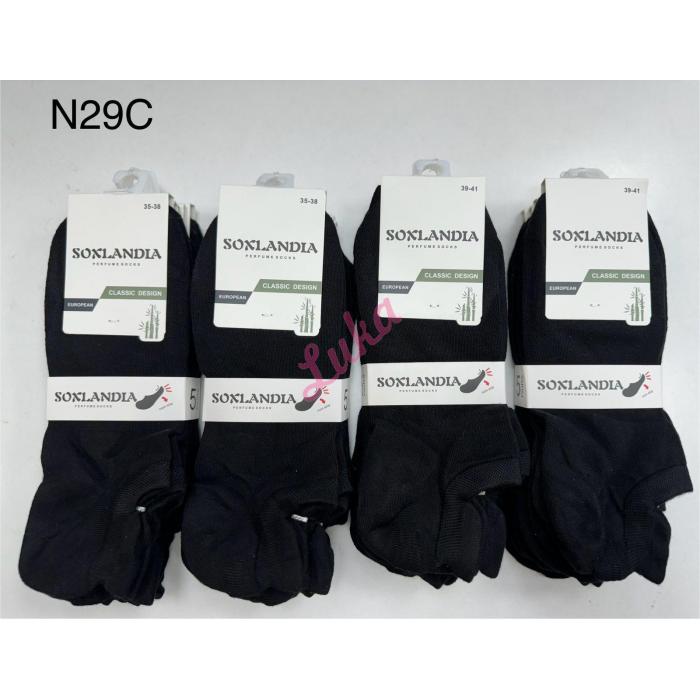 Women's low cut socks Soxlandia bamboo C18-N29M