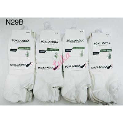 Women's low cut socks Soxlandia bamboo C18-N29C