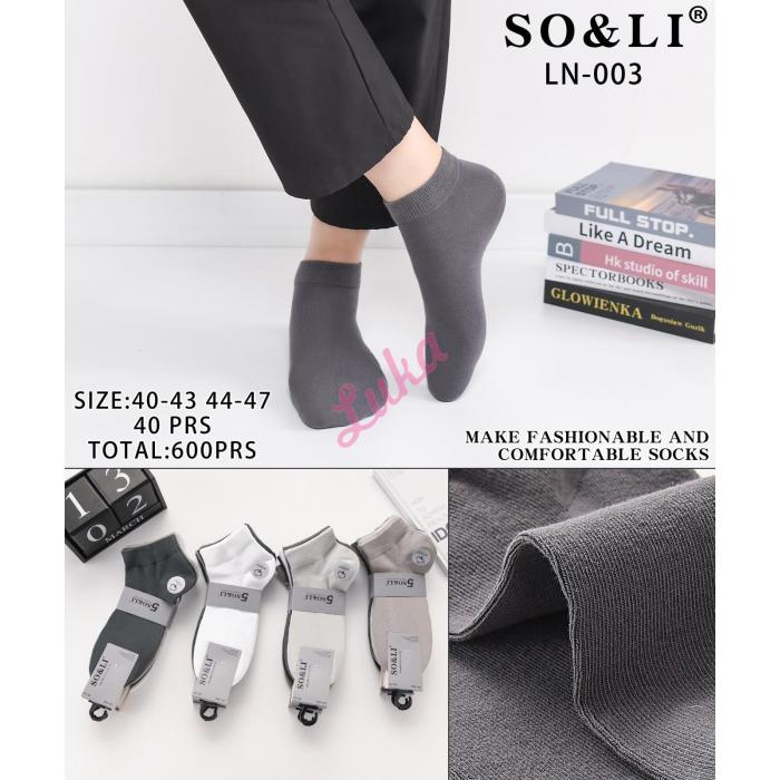 Men's socks SO&LI LN-002