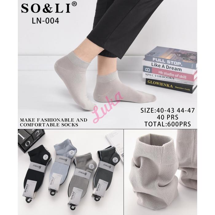 Men's socks SO&LI LN-003