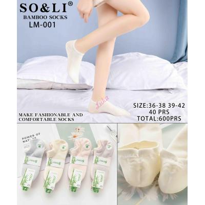 Women's low cut socks So&Li ZZX-0051-1