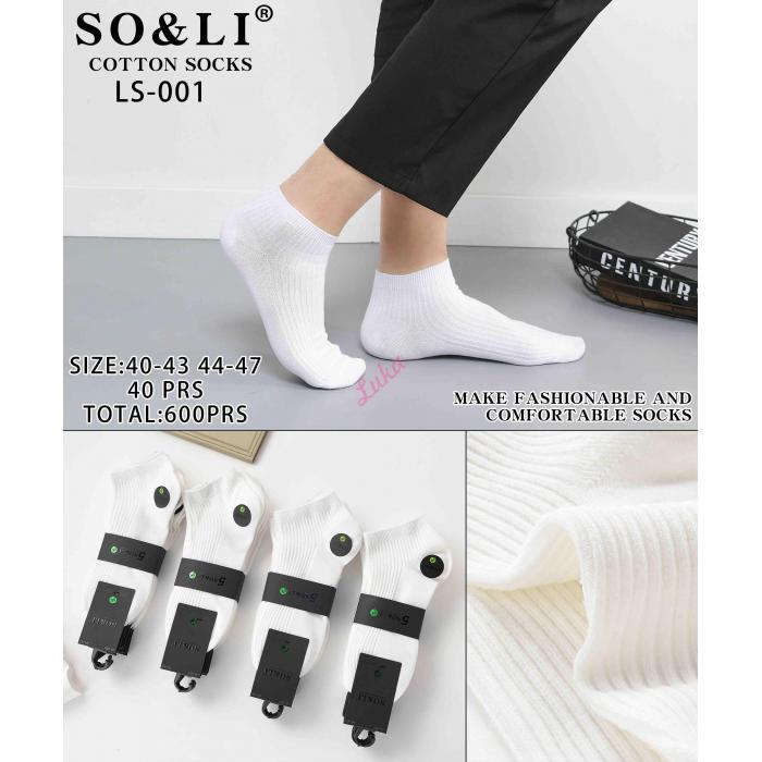 Skarpety męskie bambusowe SO&LI LK-008