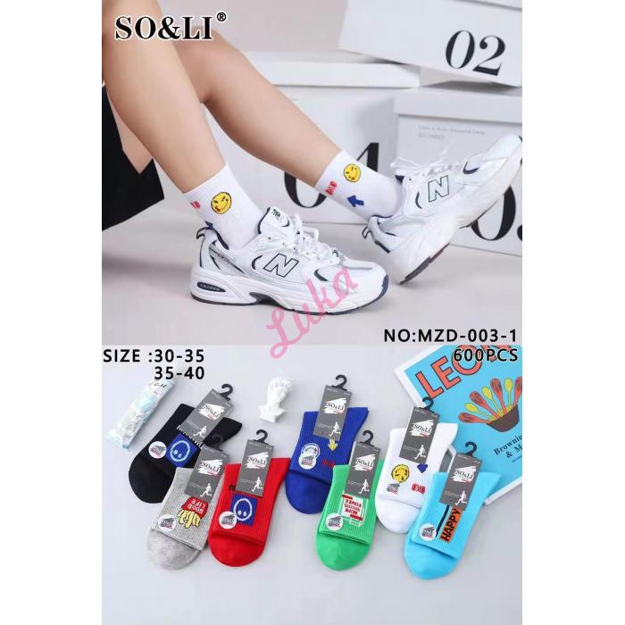 Teenager's Socks So&Li MZD003-2