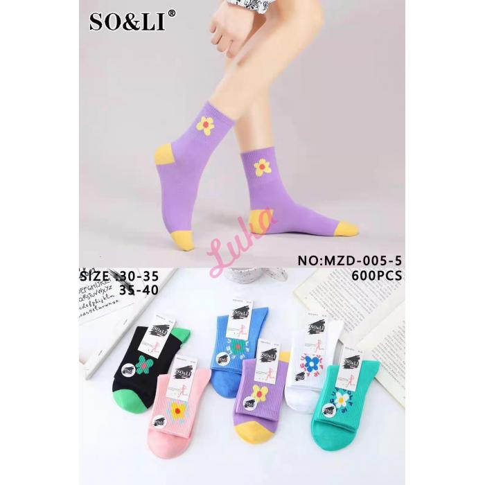 Teenager's Socks So&Li MZD003-5