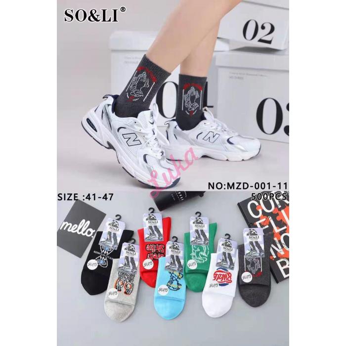 Men's socks SO&LI MZD001-6