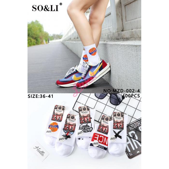 Women's Socks SO&LI MZD002-3