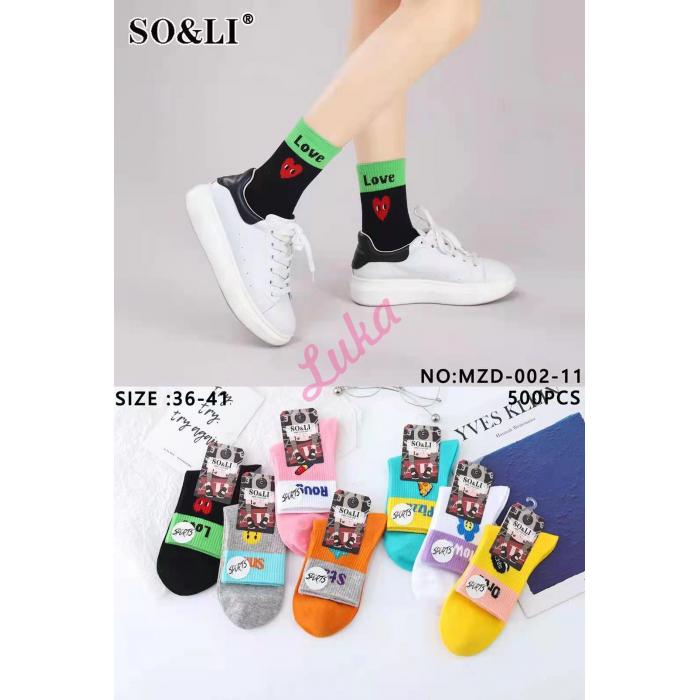Women's Socks SO&LI MZD002-7