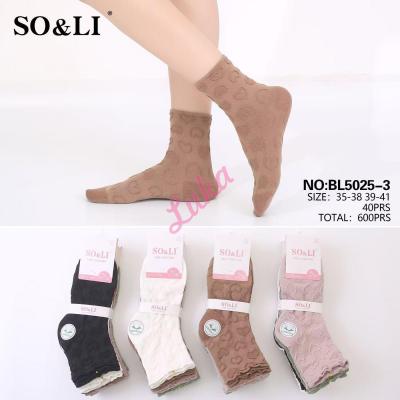 Women's Socks SO&LI BL5025-3