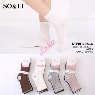 Women's Socks SO&LI BL5025-4