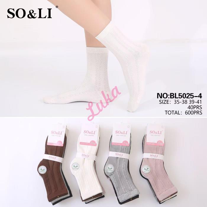 Women's Socks SO&LI BL5025-3