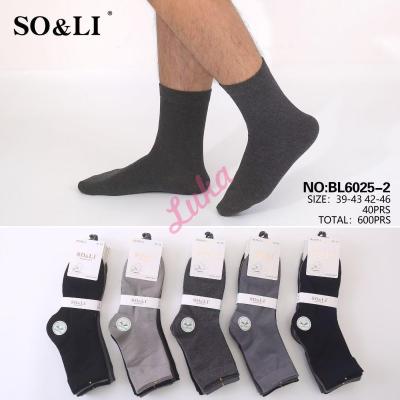 Men's socks SO&LI BL6025-2
