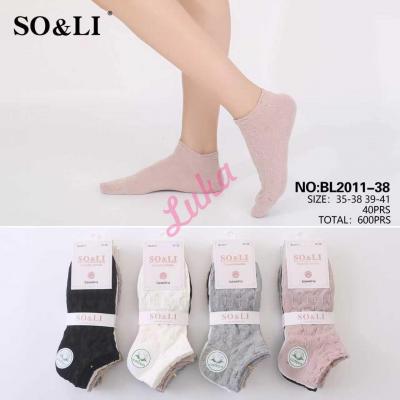 Women's Socks So&Li BL2011-38