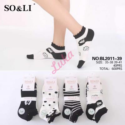 Women's Socks So&Li BL2011-39