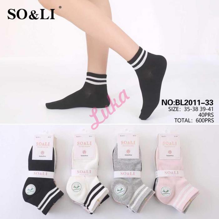Women's Socks So&Li BL2011-39