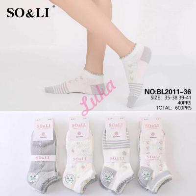 Skarpety damskie So&Li BL2011-35