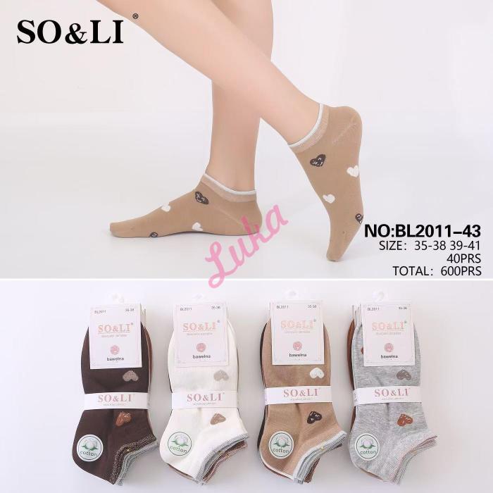 Women's Socks So&Li BL2011-42