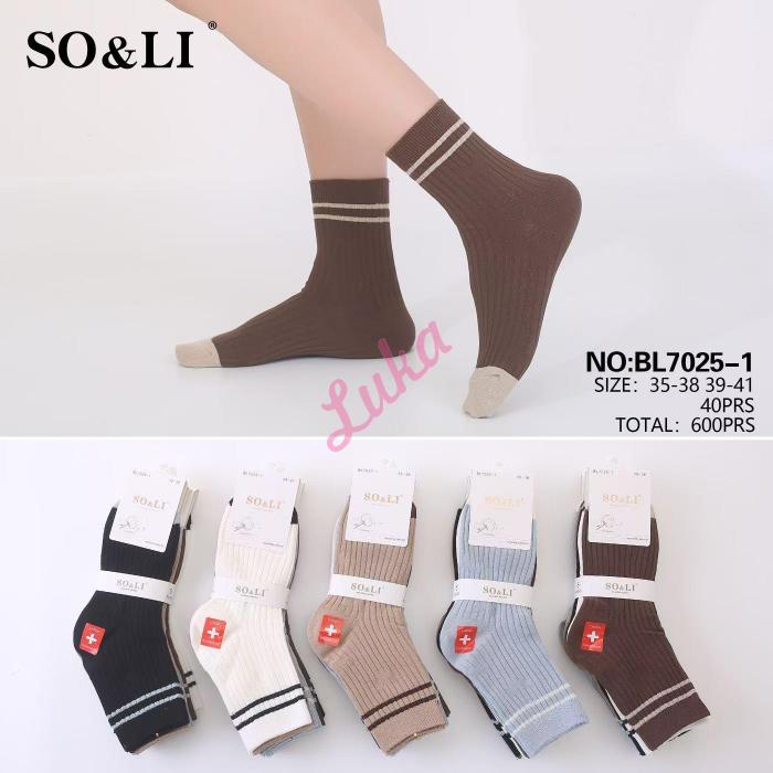 Women's Socks So&Li BL7025-2