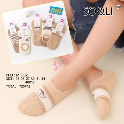 Kid's low cut socks SO&LI MF-002