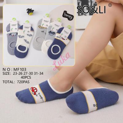 Kid's low cut socks SO&LI MF-103