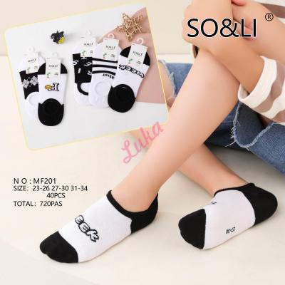 Kid's low cut socks SO&LI MF-201