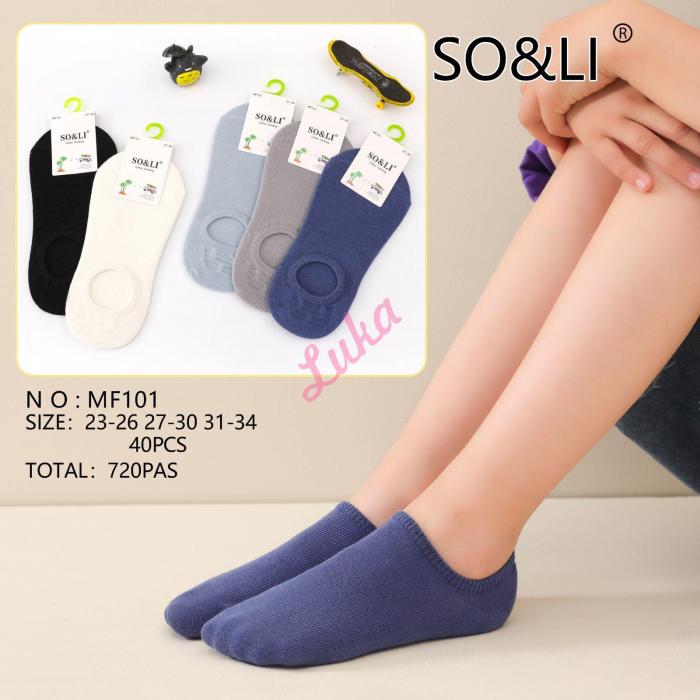 Kid's low cut socks SO&LI MF-201