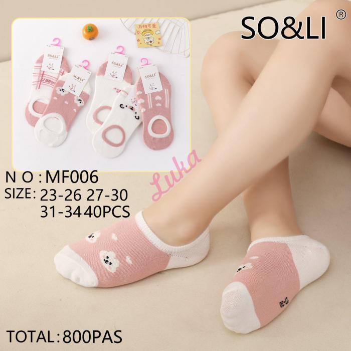 Kid's low cut socks SO&LI MF-004