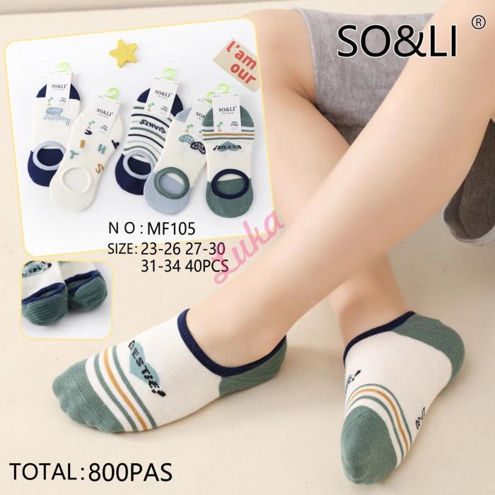 Kid's low cut socks SO&LI MF-102
