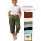 Women's pants 3/4 D&A KD010+1