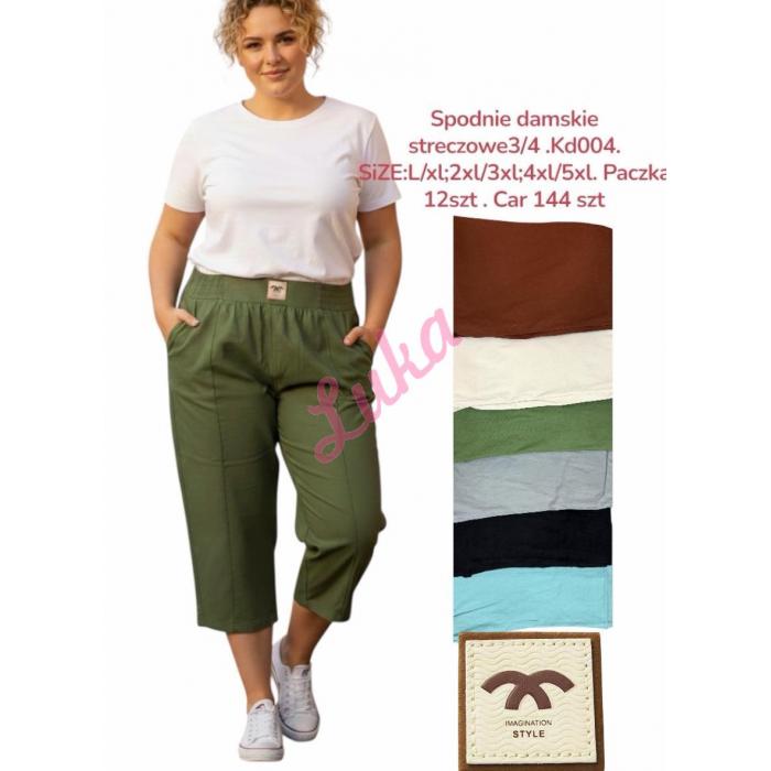 Women's pants 3/4 D&A KD010+1