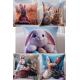 Pillowcase with print 3D 40x40 cm wlk-05