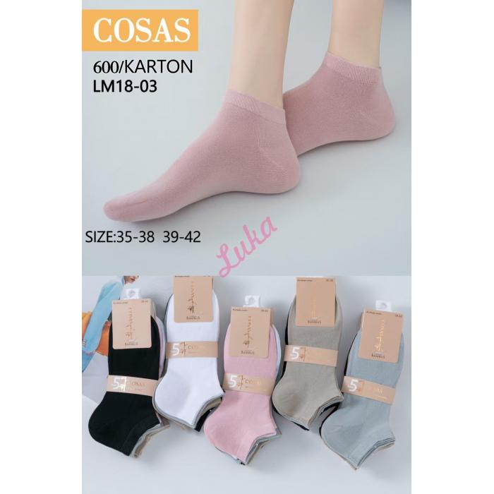 Women's bamboo socks Cosas LM18-01