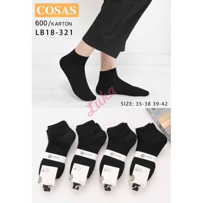 Men's bamboo low cut socks Cosas LB18-320