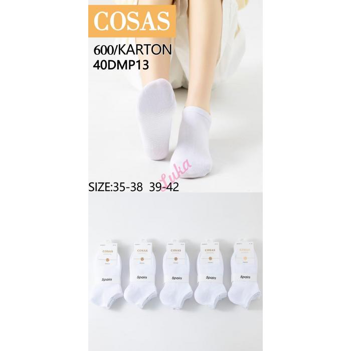 Women's low cut socks Cosas 40DMP103