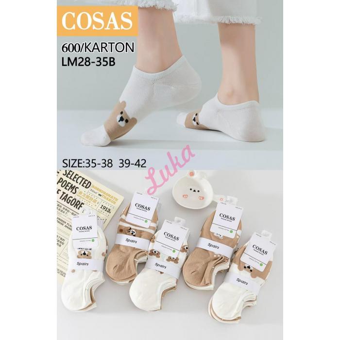 Women's low cut socks Cosas 40DMP15