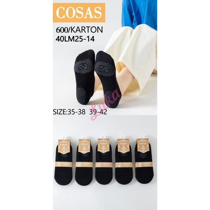 Women's bamboo ballet socks Cosas LM25-36 ABS